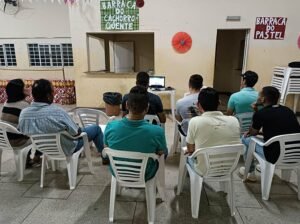 aula do curso de segurança