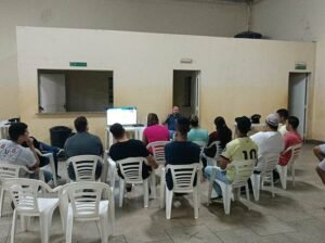 aula do curso de segurança